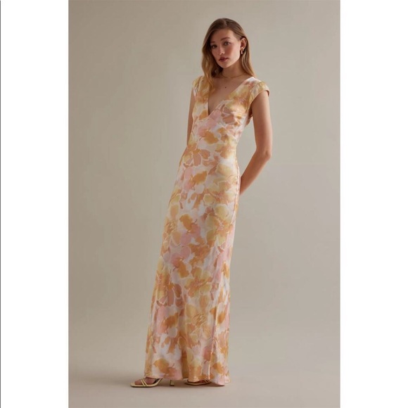 Bec & Bridge Dresses & Skirts - Bec & Bridge Soleil Satin Maxi Dress